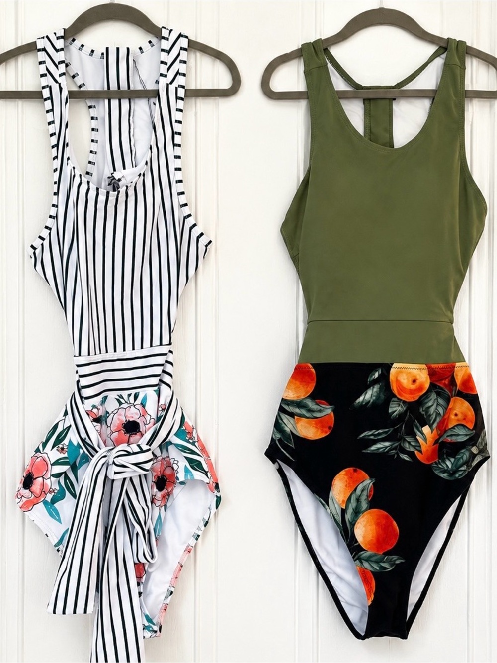 Women’s Swimsuit Bundle – 2 One-Piece Swimsuits – Size Small